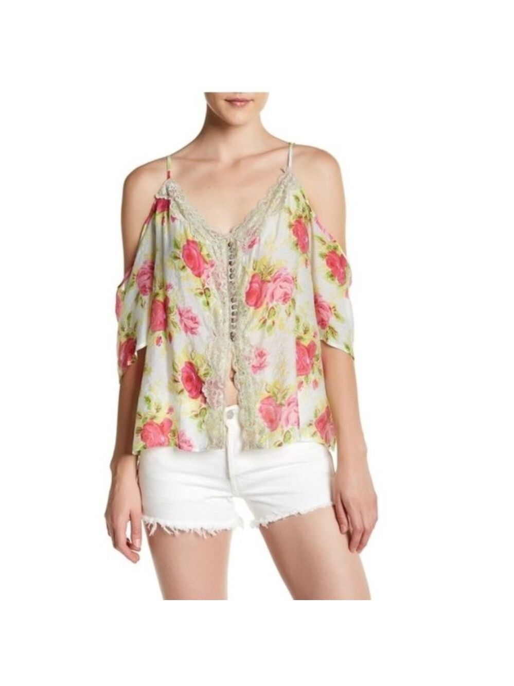 ARATTA Florenia Cold Shoulder Blouse